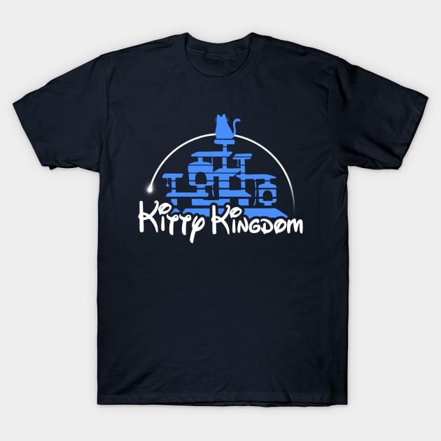 Kitty Kingdom - Funny Parody - Cat Tower T-Shirt by BlancaVidal